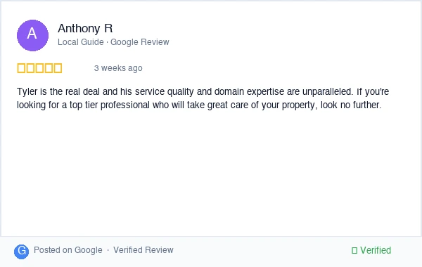 5-star Google review from Keely K. - beyond impressed
