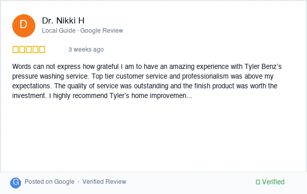 5-star Google review from Soraya S. - extremely responsive